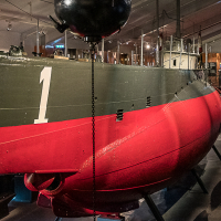 Hayen, das erste U-Boot Schwedens